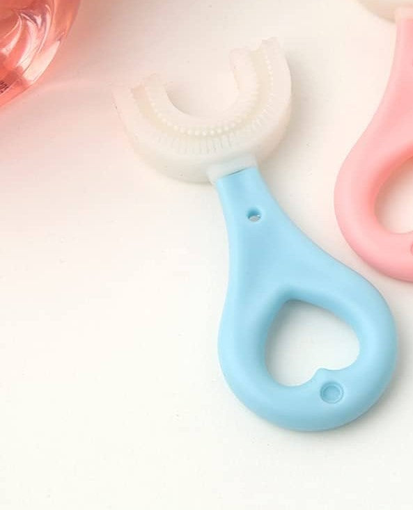 Cepillo de dientes en forma de U para niños