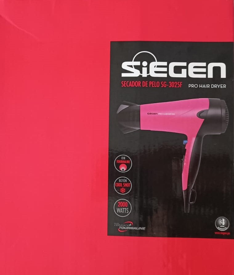 Secador de pelo marca SIEGEN